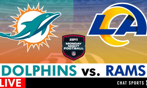 Dolphins vs. Rams Live Streaming Scoreboard, Play-By-Play, Highlights & Stats | NFL Week 10 MNF