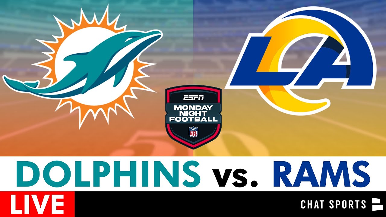 Dolphins vs. Rams Live Streaming Scoreboard, Play-By-Play, Highlights & Stats | NFL Week 10 MNF