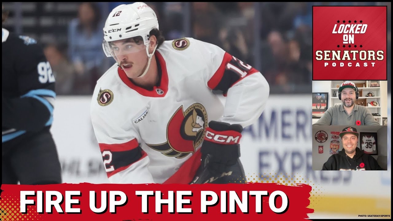 Should The Senators Keep Tkachuk-Stützle Apart? + Pinto Ready To Go!