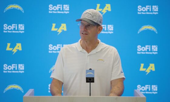 Jim Harbaugh On Team Chemistry After Titans Win | LA Chargers