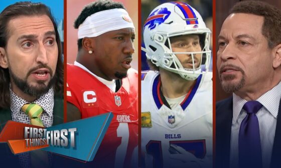 Deebo's long snapper altercation, Caleb's struggles, Bills favorites vs. Chiefs | FIRST THINGS FIRST