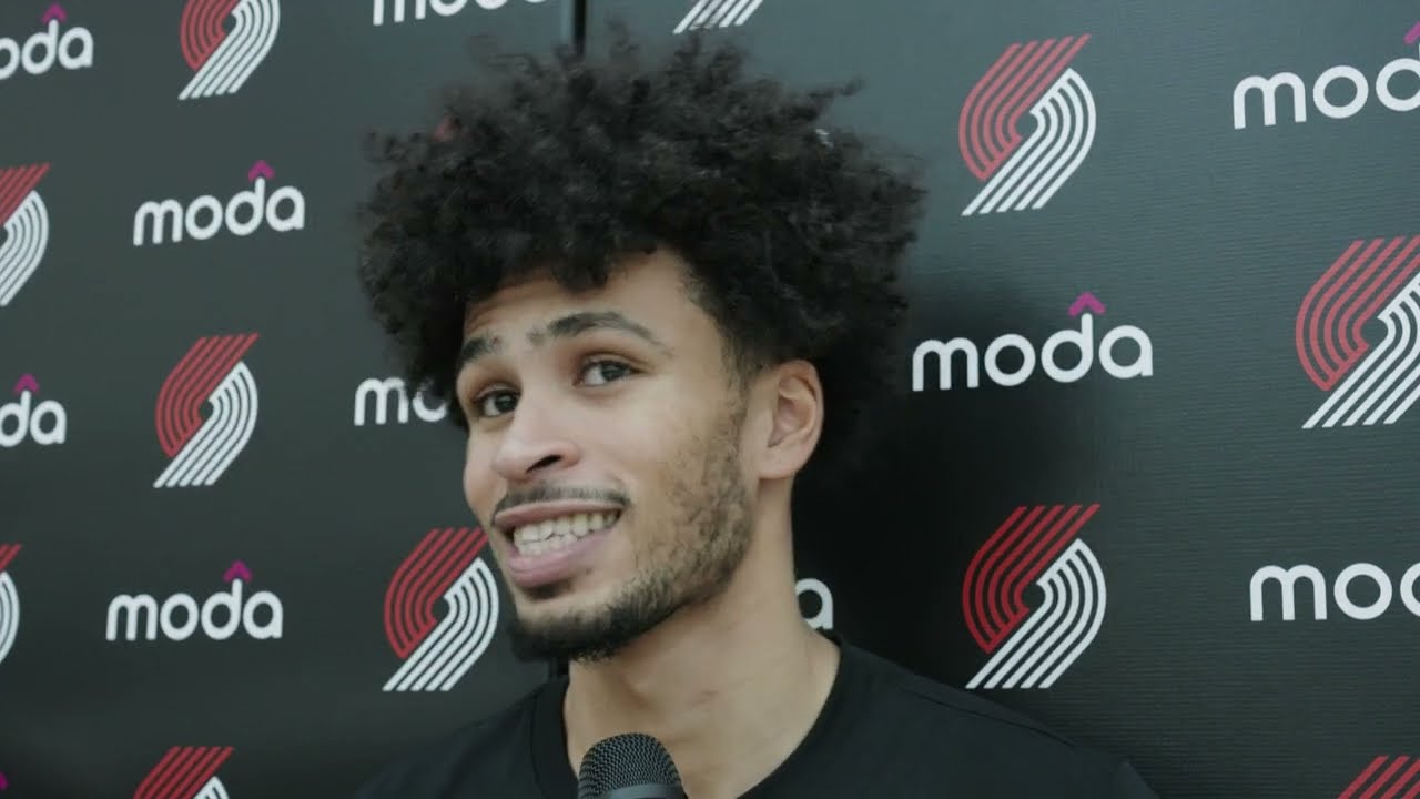 Toumani Camara Media Availability | November 11, 2024 | Portland Trail Blazers