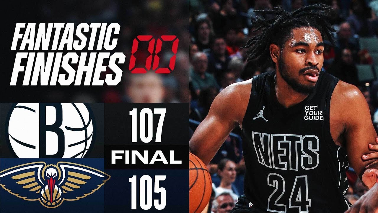 Final 4:53 WILD ENDING Nets vs Pelicans | November 11, 2024