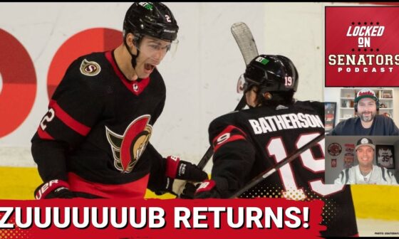 Artem Zub Returns + Full Senators vs Islanders NHL Game Preview