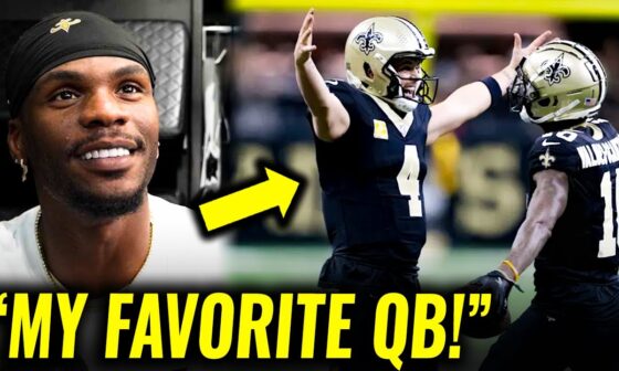 New Saints WR DEFENDS DEREK CARR (Falcons Recap)