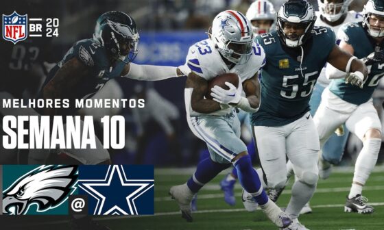 Philadelphia Eagles vs Dallas Cowboys | Melhores Momentos - NFL 2024