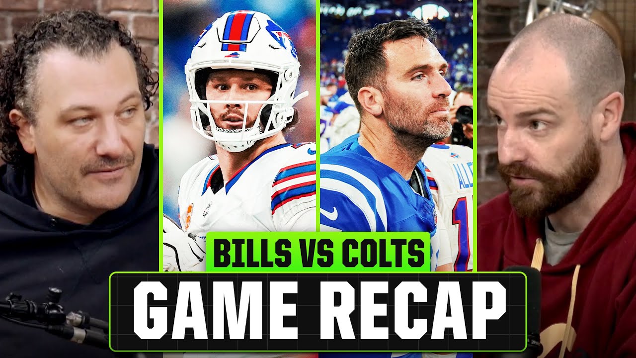 Josh Allen Ties All-Time Bills Record | Bills vs Colts Recap