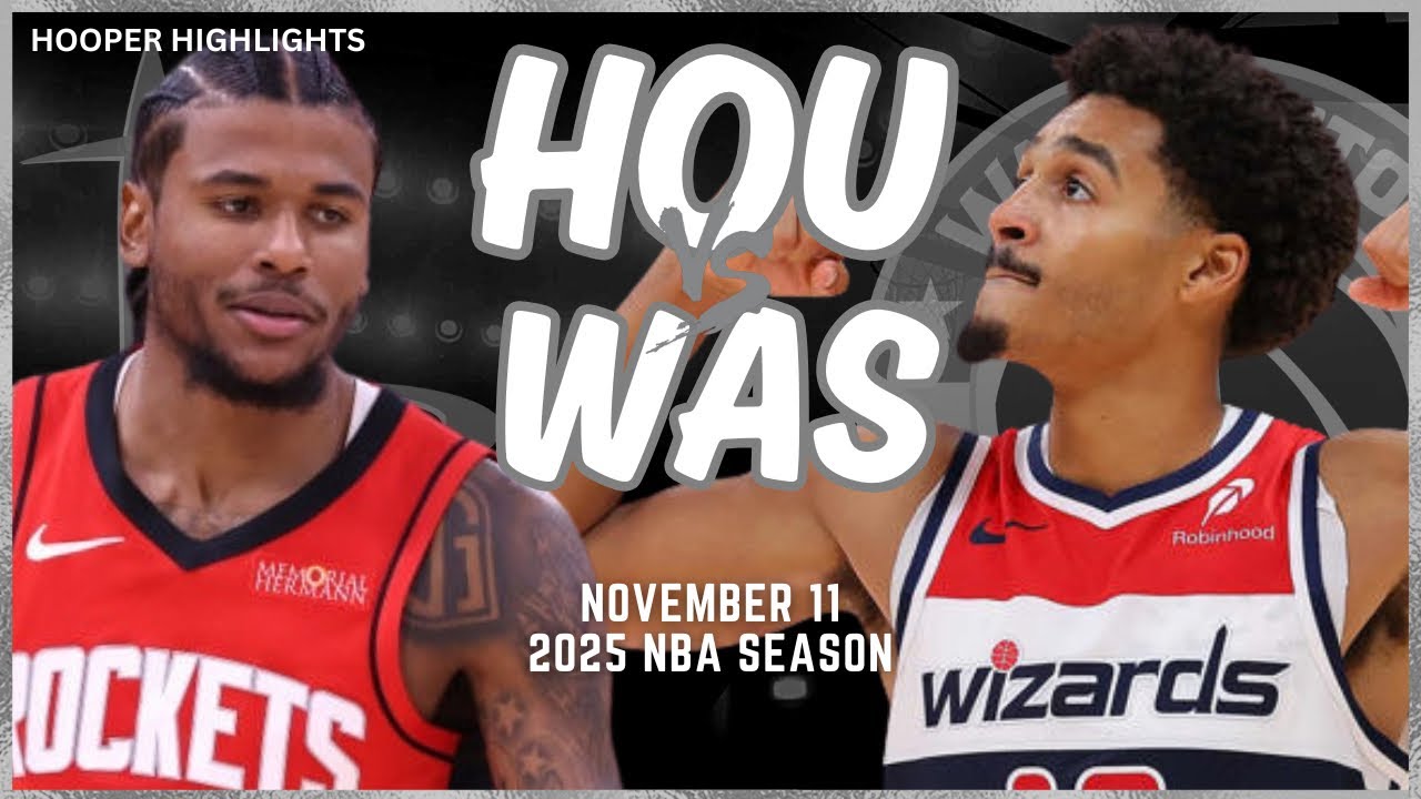 Houston Rockets vs Washington Wizards Full Game Highlights | Nov 11 | 2025 NBA Season