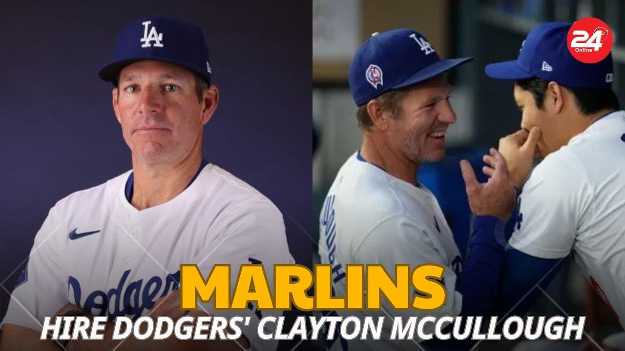 "Marlins Hire Dodgers' Clayton McCullough as New Manager | MLB Coaching Shakeup"