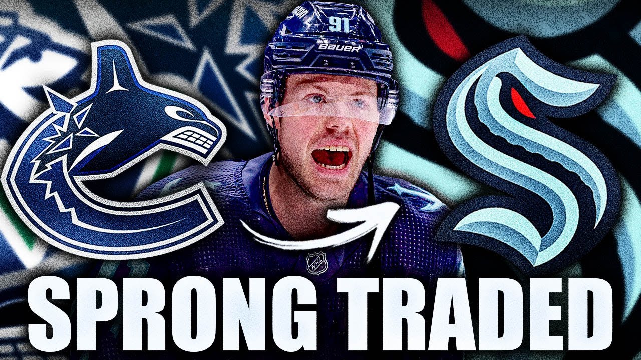 PATRIK ALLVIN MAKES A SURPRISING TRADE: CANUCKS SAY GOODBYE TO DANIEL SPRONG FOR NOTHING (Kraken)