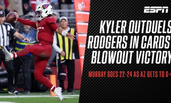 New York Jets vs. Arizona Cardinals | Kyler out-duels Rodgers in huge Cardinals victory | #NFL