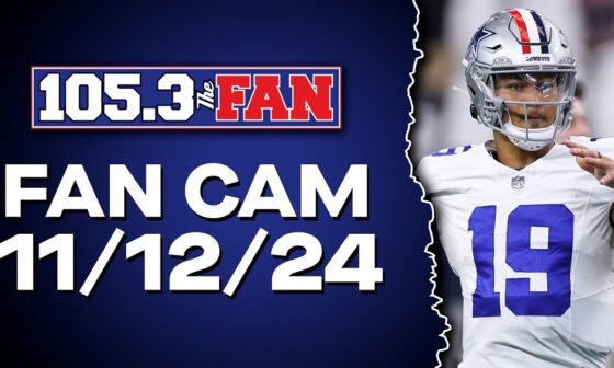 Who Should The Cowboys Start At The Quarterback Position? | Fan Cam 11/12/24