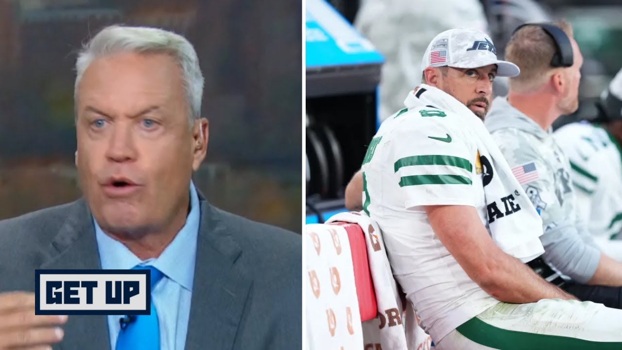 GET UP | "Rodgers is burden on team" - Rex Ryan "CLAIMS" Jets are done after falling 3-7 this season