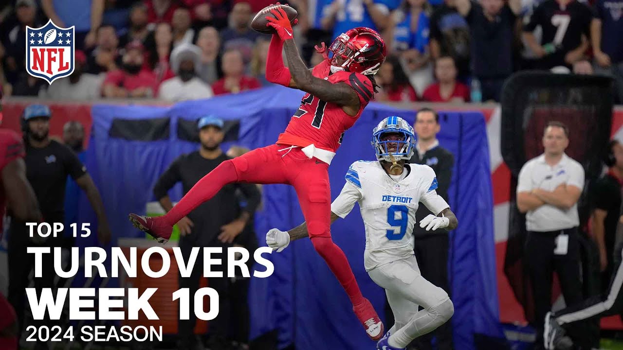 TOP 15 TURNOVERS From Week 10! | NFL 2024 Season