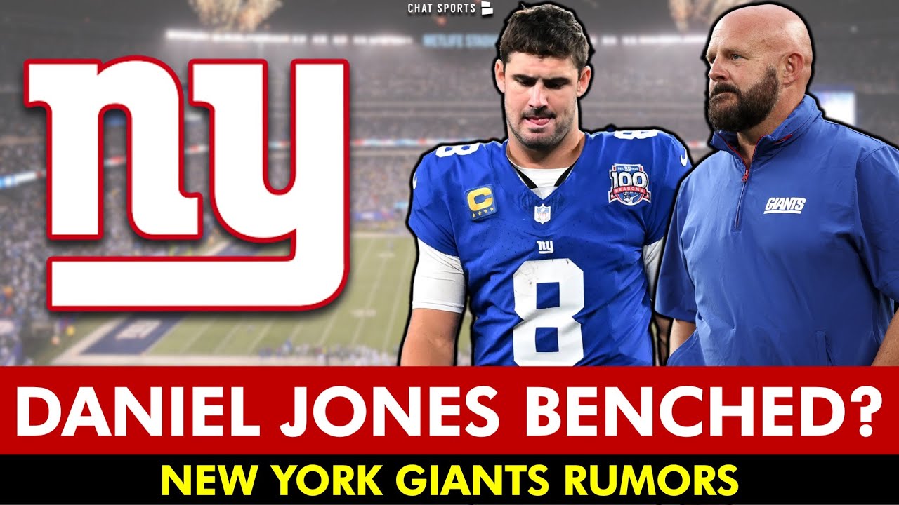 🚨 Brian Daboll Speaks On BENCHING DANIEL JONES | New York Giants News