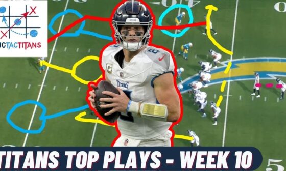 Tennessee Titans Film Breakdown: Top Plays from Week 10 - Will Levis is BACK & Simmons Gets SCREWED