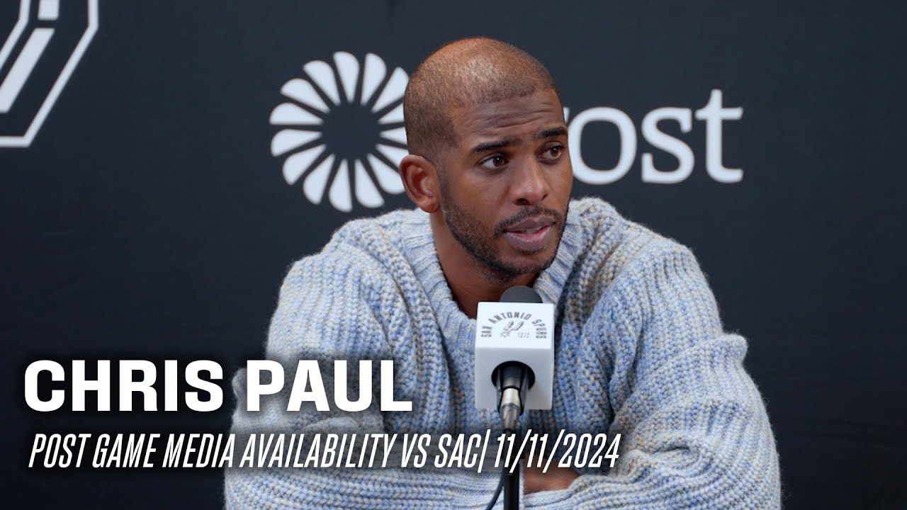 Chris Paul's Postgame vs Sacramento Kings | 11.11.2024