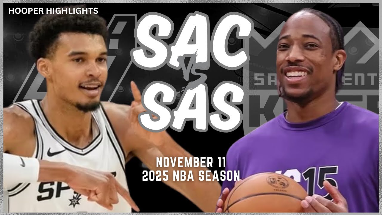 Sacramento Kings vs San Antonio Spurs Full Game Highlights | Nov 11 | 2025 NBA Season