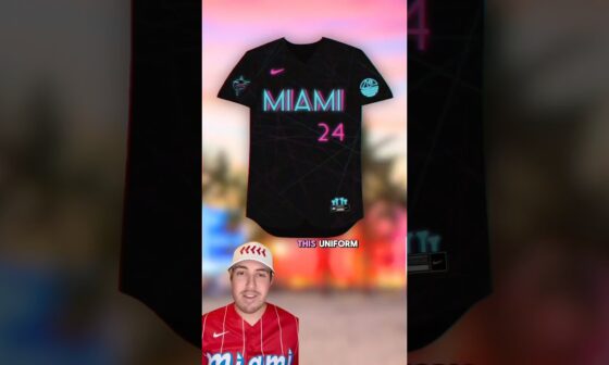 I designed a new Miami Marlins City Connect uniform concept! #mlb #baseball