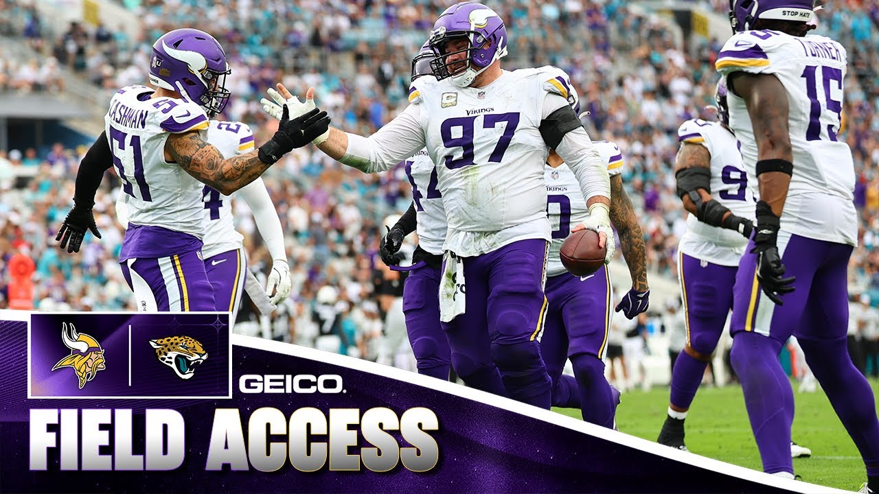 Vikings vs. Jaguars Week 10 Field Access