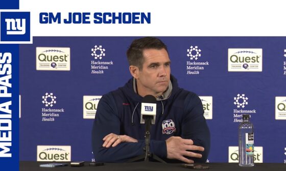 Joe Schoen Bye Week Press Conference | New York Giants