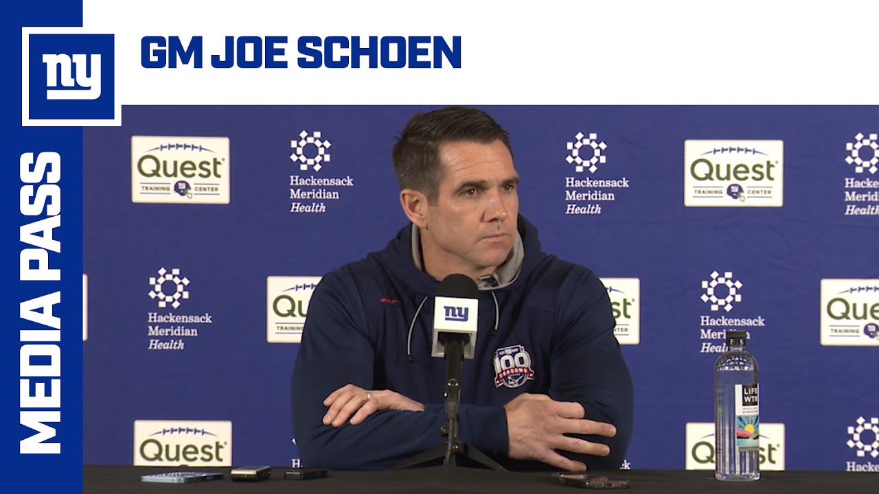 Joe Schoen Bye Week Press Conference | New York Giants