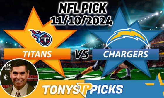 Tennessee Titans vs. LA Chargers Pick 11/10/24 NFL Week 10 Spread Prediction