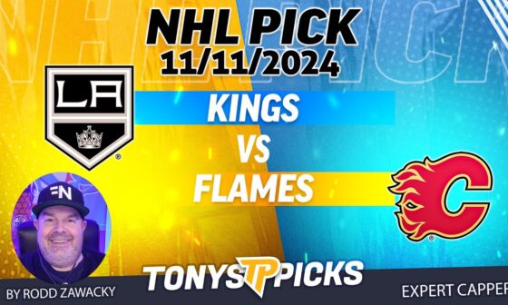 LA Kings vs Calgary Flames 11/11/24 NHL Spread Prediction