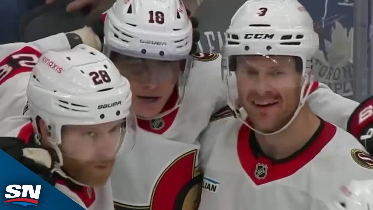 Senators Strike Twice In Under One Minute vs. Maple Leafs