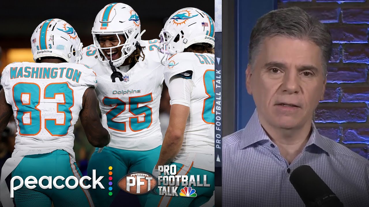 Miami Dolphins are ‘very much alive’ in Wild Card hunt | Pro Football Talk | NFL on NBC