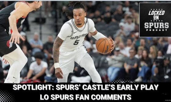 Stephon Castle is exceeding San Antonio Spurs' expectations