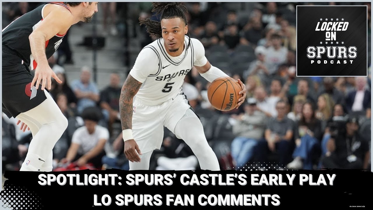 Stephon Castle is exceeding San Antonio Spurs' expectations