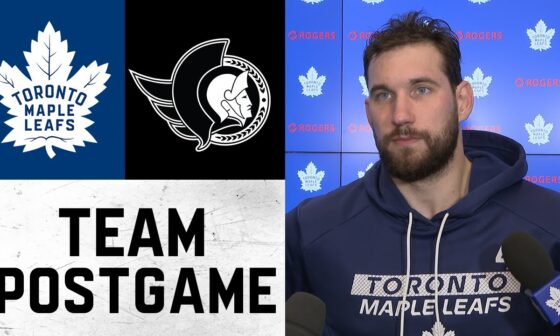 Maple Leafs Media Availability | Postgame vs Ottawa Senators | November 12, 2024