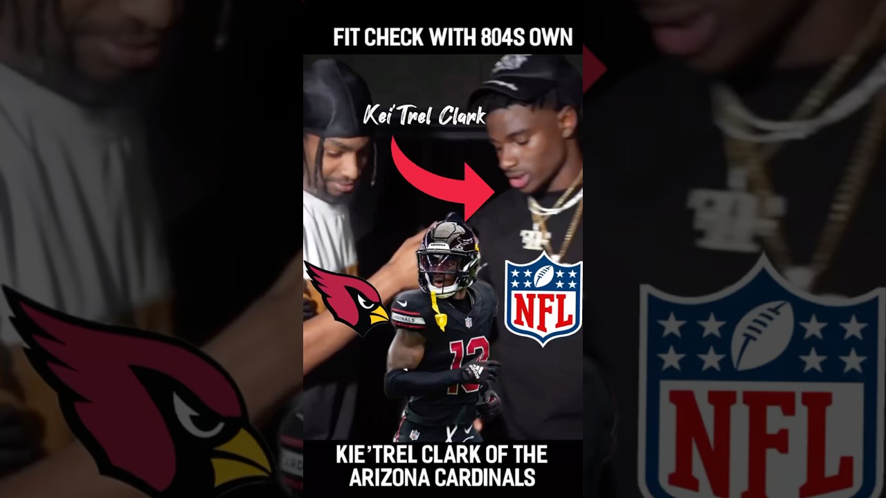 NFL Fit Check With Arizona Cardinals Kie’Trel Clark #nfl #fitcheck #football #arizonacardinals