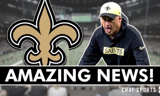 The Saints Got AMAZING News!