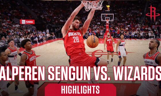 Alperen Sengun (27 points) Highlights vs. Washington Wizards l Houston Rockets