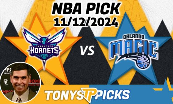 Charlotte Hornets vs. Orlando Magic Pick 11/12/24 NBA Pick Against the Spread