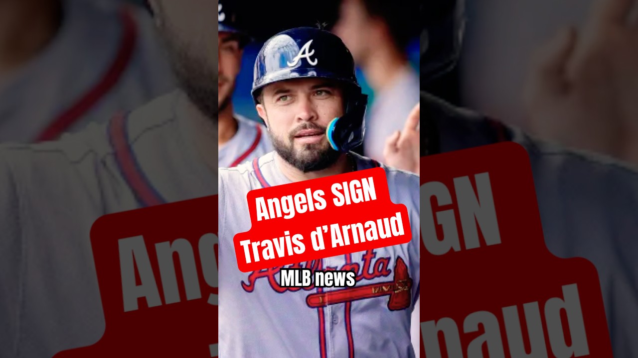 Los Angeles Angels SIGN Travis d’Arnaud 🚨 #shorts #angels #baseball #mlb #losangelesangels