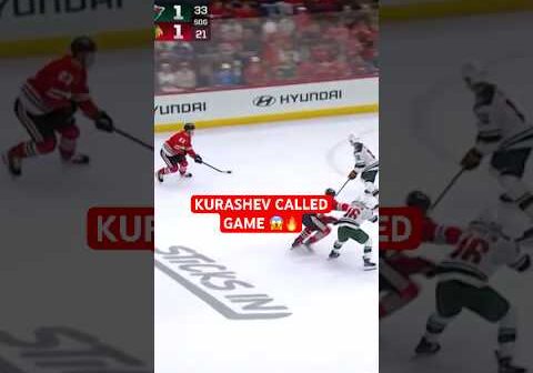 Philipp Kurashev Game-Winning Goal #chicagoblackhawks