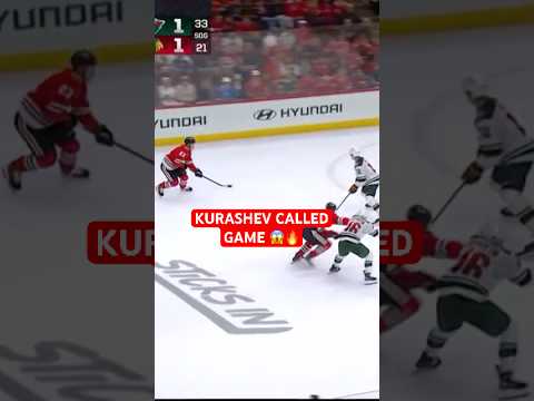 Philipp Kurashev Game-Winning Goal #chicagoblackhawks