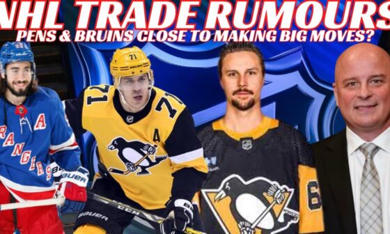 NHL Trade Rumours - Bruins, Penguins, NYR, Holland Working NHL Hockey Ops, Waivers, HHOF Changes