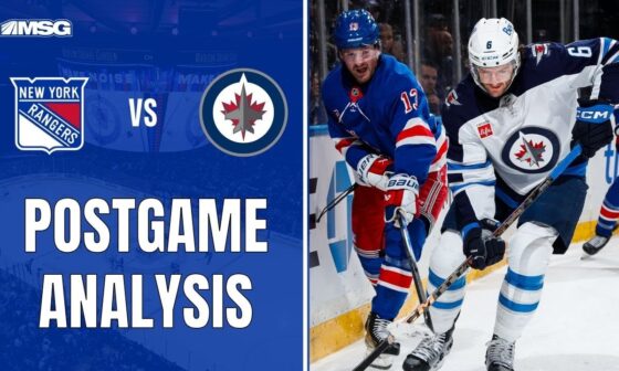 Jets Historic Season Start Continues In 6-3 Win Over Rangers | New York Rangers