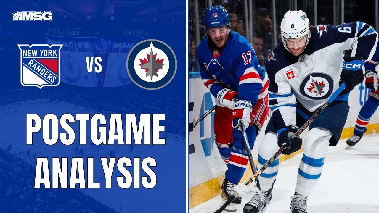 Jets Historic Season Start Continues In 6-3 Win Over Rangers | New York Rangers