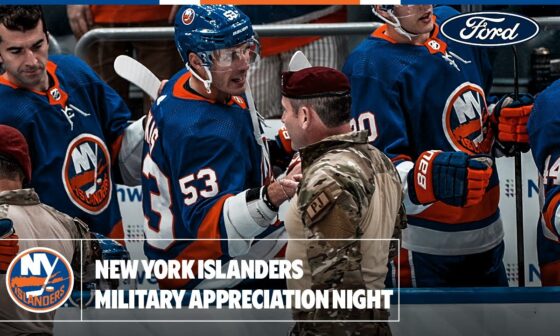 New York Islanders Military Appreciation