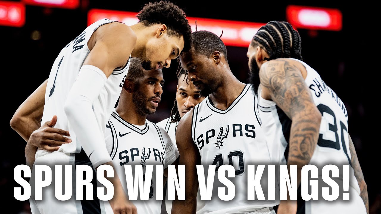 San Antonio Spurs Big Team Win Vs Kings! | 11.11.2024