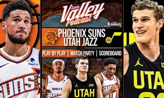 Phoenix Suns vs Utah Jazz | LIVE Reaction | Scoreboard | Play By Play | Postgame Show