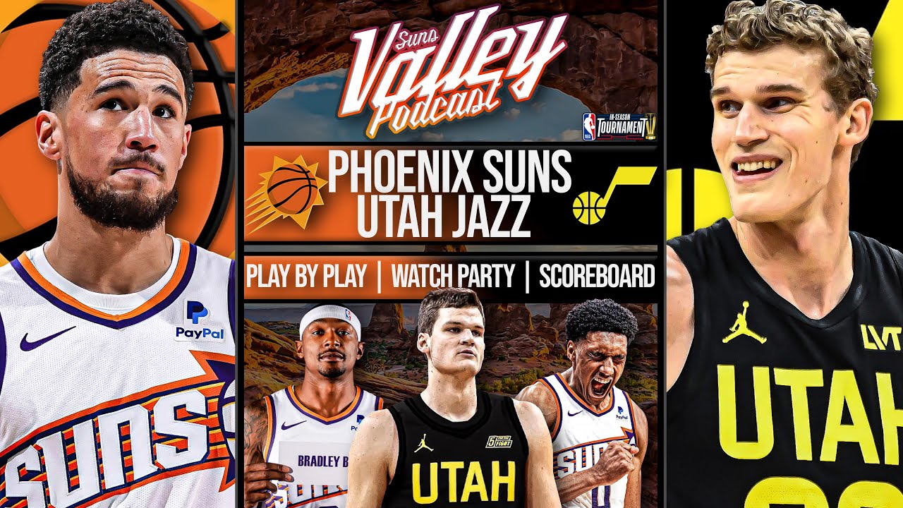 Phoenix Suns vs Utah Jazz | LIVE Reaction | Scoreboard | Play By Play | Postgame Show