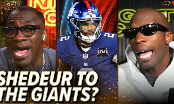 Unc & Ocho debate if New York Giants should select Shedeur Sanders in 2025 NFL Draft | Nightcap