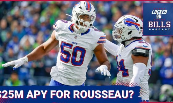 Greg Rousseau's Contract + Matt Milano's Return: Buffalo Bills' Future Moves