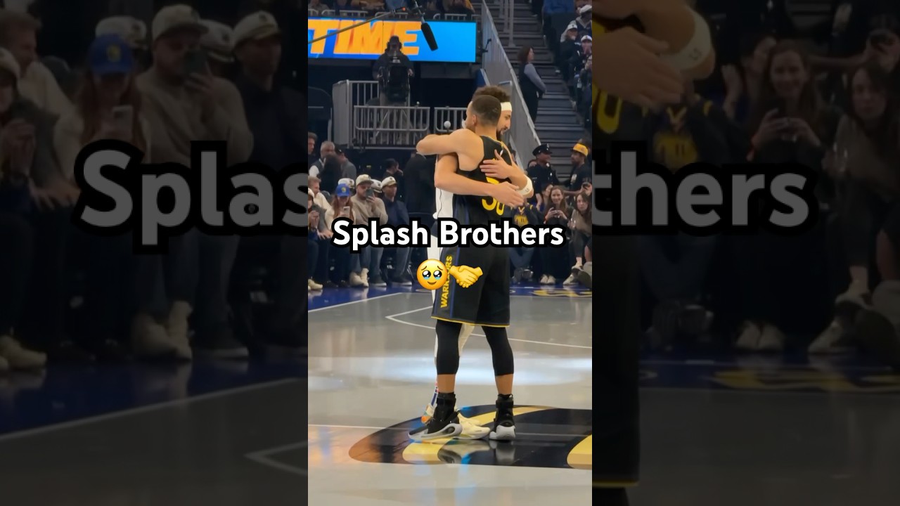 No matter what jerseys they have on🤝The Splash Brotherhood remains strong! 🏆|#Shorts